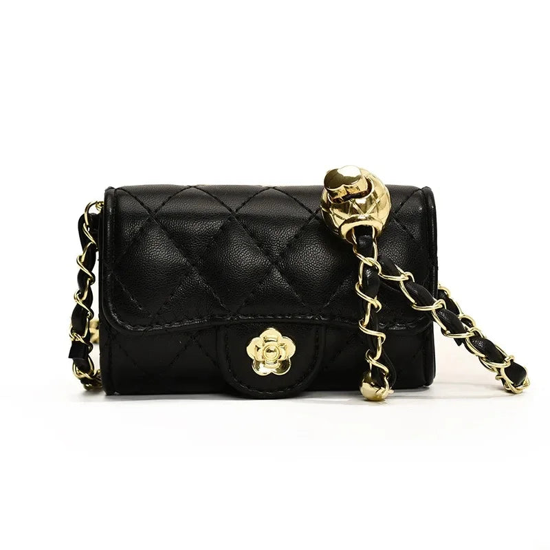 Aurélie Diamond Grid Mini Bag
