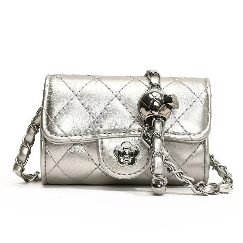 Aurélie Diamond Grid Mini Bag
