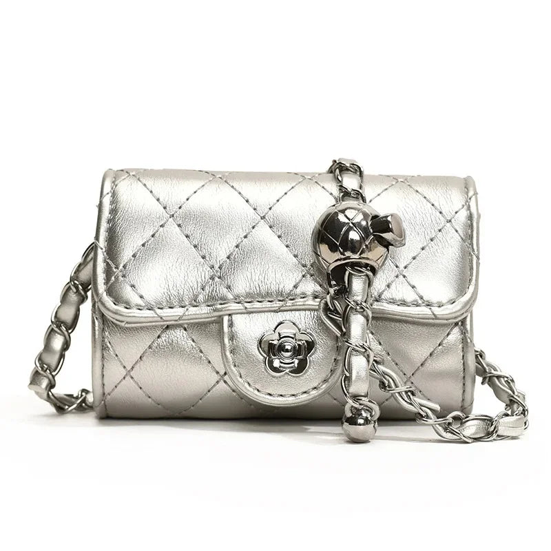 Aurélie Diamond Grid Mini Bag