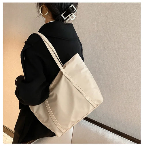 Aurélie Classic Oxford Shoulder Tote