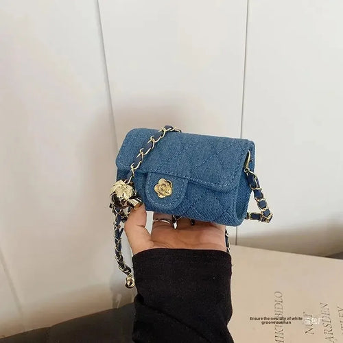 Aurélie Diamond Grid Mini Bag